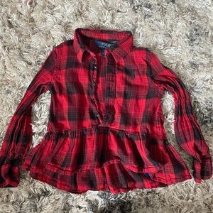 Toddler girl polo Ralph Lauren shirt